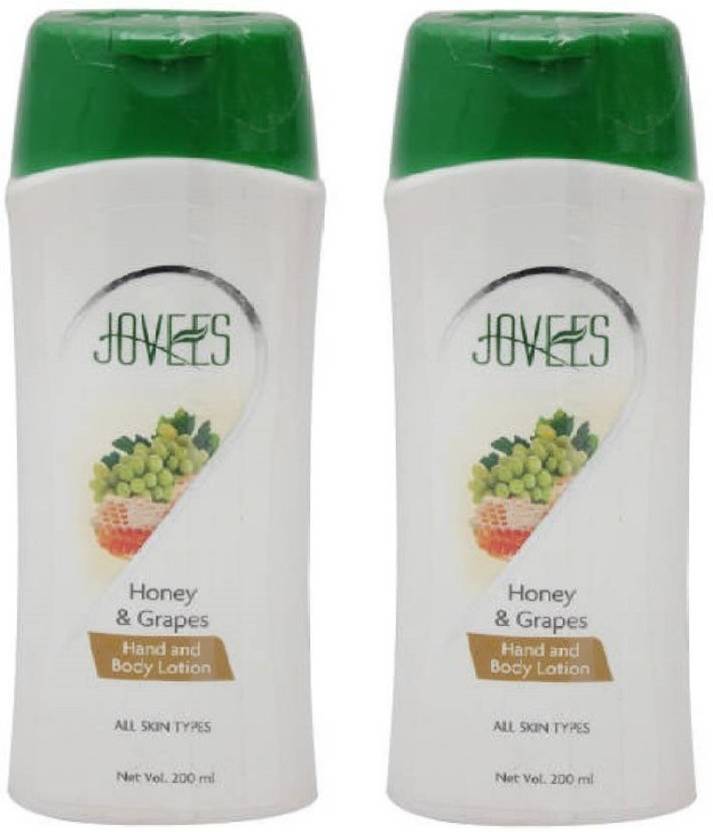 Jovees JOVEES Honey & Grapes Hand & Body Lotion (400 ml) Price in India