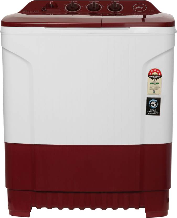 Godrej 8 kg 5 Star with Huricane dry spin Washing Machine Semi