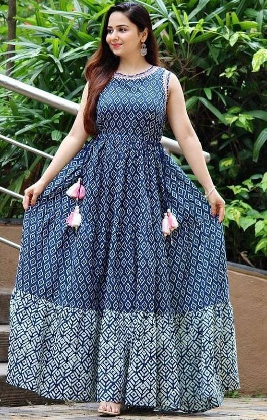 beautiful gowns on flipkart