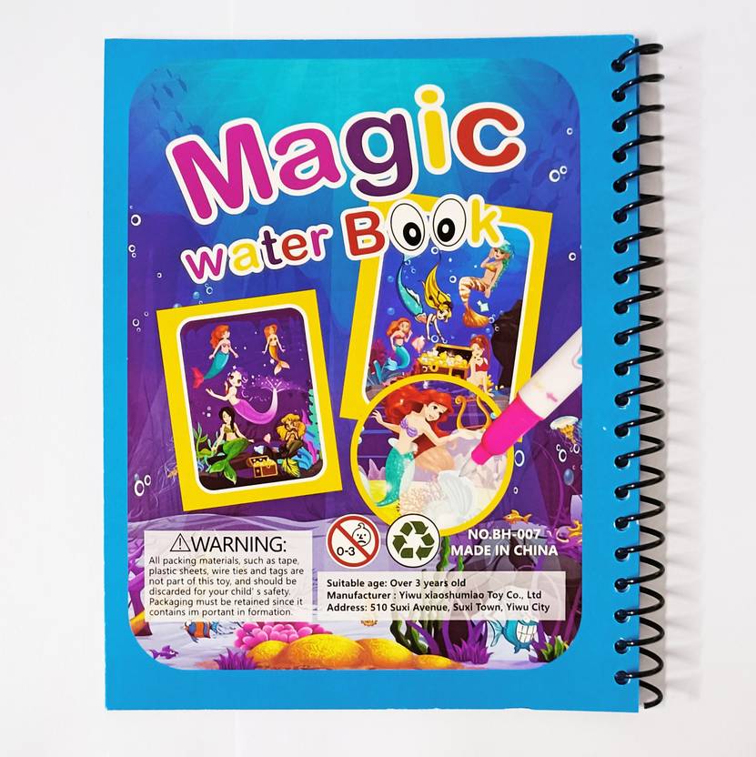 Flipkart.com | Triangle Ant ™Magic Water Colouring Book for Children