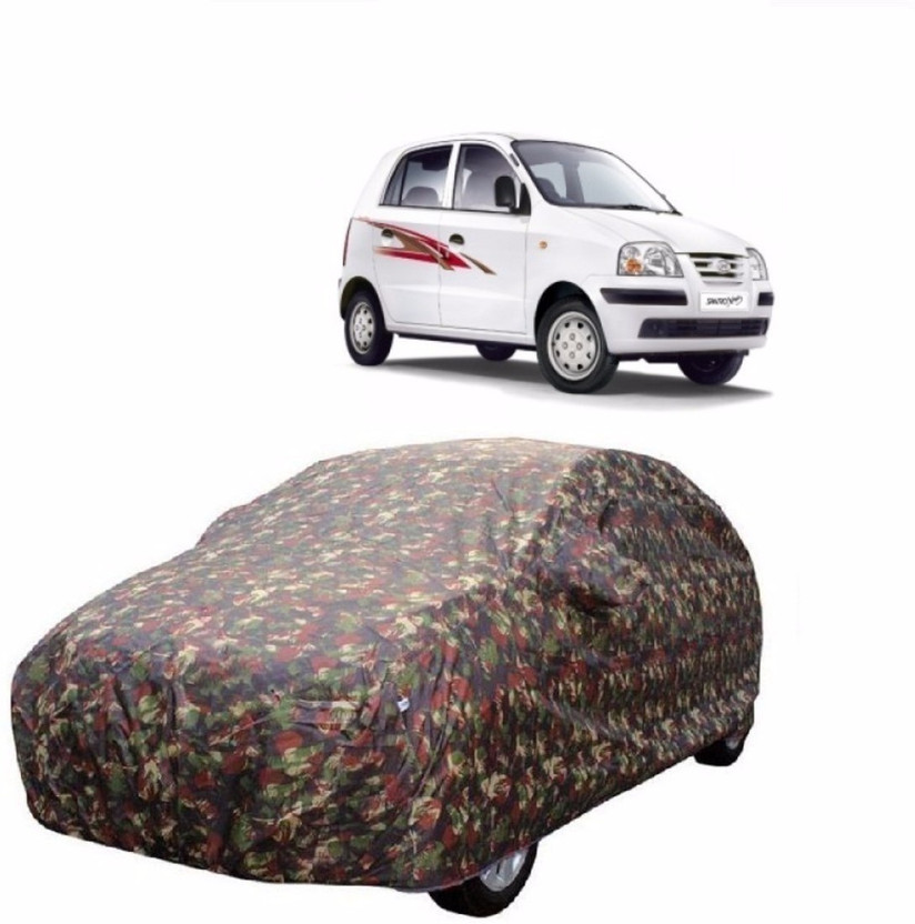 CoNNexXxionS CoNNexXxionS Car Cover For Hyundai Santro (Without Mirror Pockets)(Multicolor, For 2005, 2006, 2007, 2008, 2009, 2010, 2011, 2012, 2013, 2014, 2015, 2016, 2017, NA Models) - Flipkart Deal
