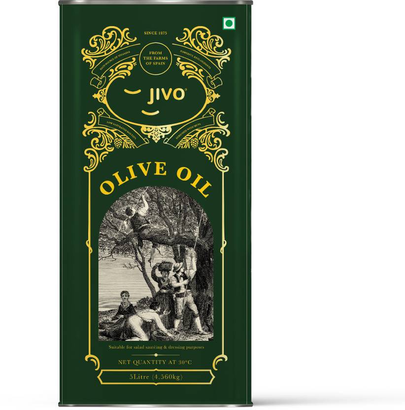 JIVO Extra Virgin Olive Oil Tin Price in India Buy JIVO Extra Virgin