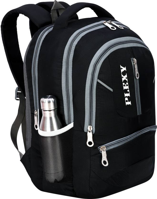 PLEXY Medium 30 L Laptop Backpack Medium 30 L Laptop Casual Backpack bagpack For Men Women  (Black)