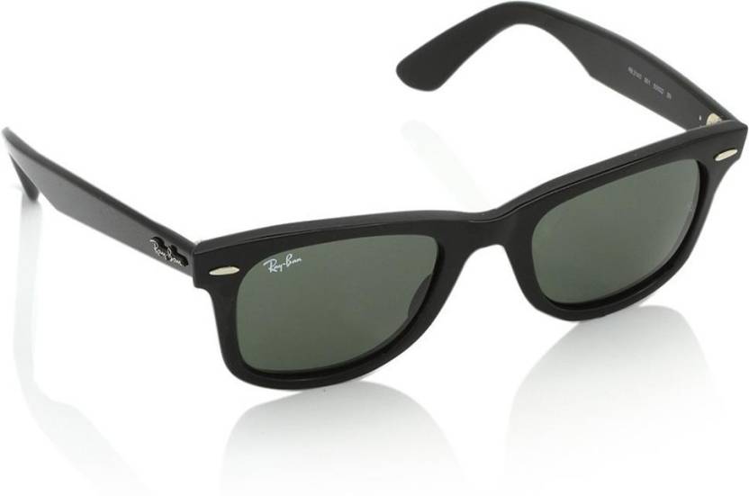 Buy Ray-Ban Wayfarer Sunglasses Green For Men Online @ Best Prices in India  