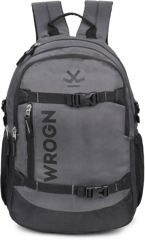 WROGN Arrow Unisex laptop/college/school/travel backpack with Raincover ...