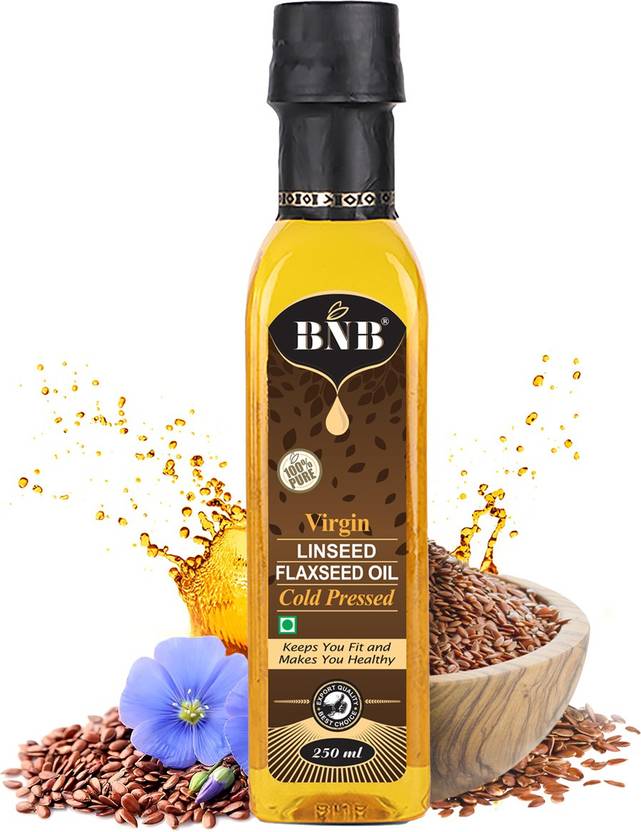BNB Virgin Cold Pressed Flaxseed Oil Linseed Oil Alsi Ka Tel