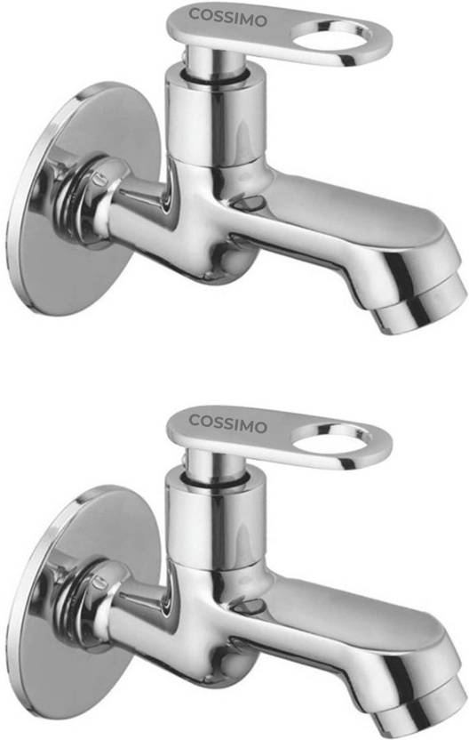BATHONIX Full Brass Orio Short Body Bib Tap With Foam Flow Set of 2