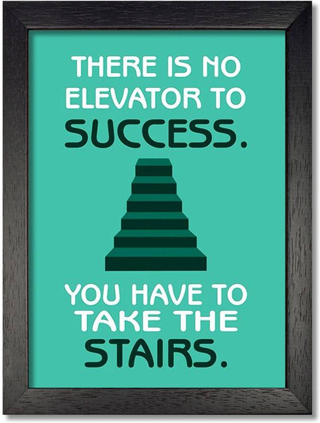 Motivational Quotes Art, Framed Wall Posters Frame for Home and Office D cor Paper Print