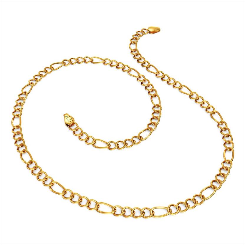 Joyalukkas Gold Chain Curb Chain Yellow Gold Precious Chain Price in