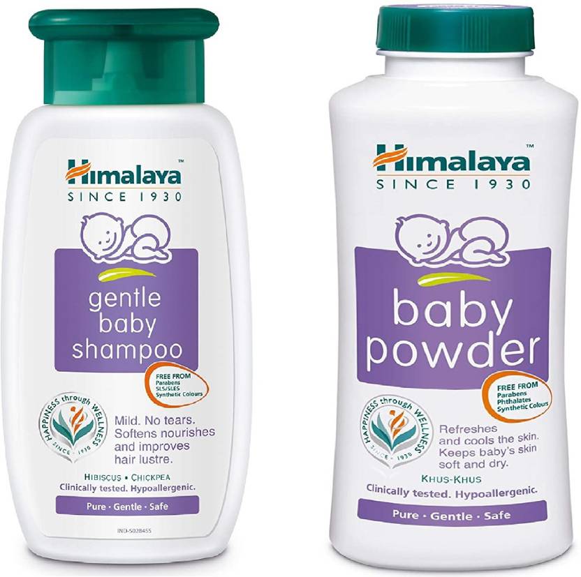 HIMALAYA Gentle Baby Shampoo 400ml & Baby Powder 400g Pack) Price in India Buy HIMALAYA