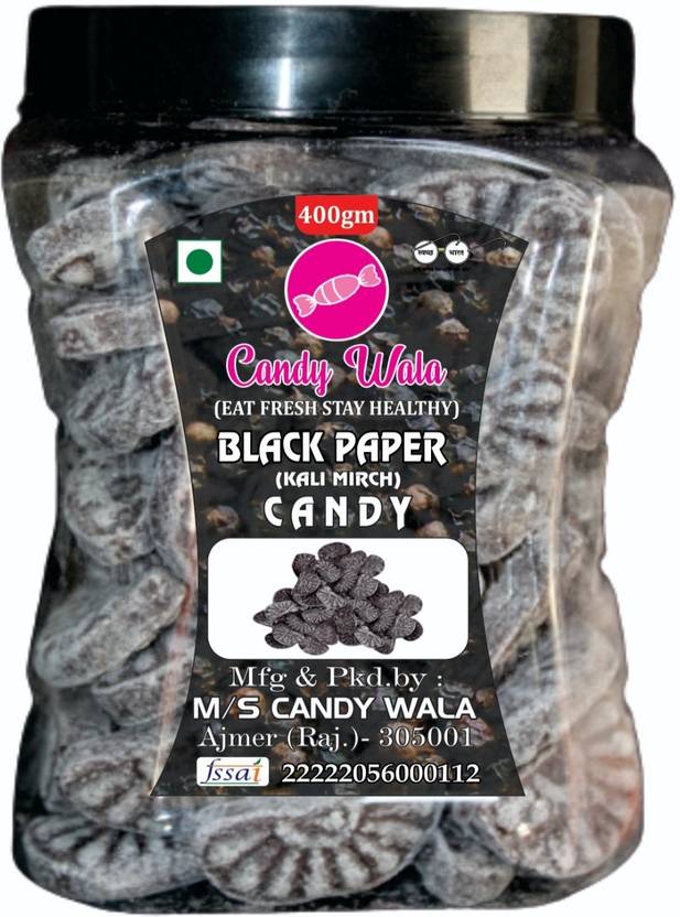 candy wala Black Paper Masala Candy Spicy, Sweet, Salty Candy Price in