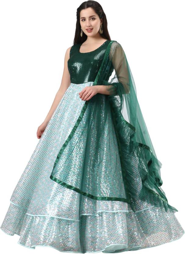 Faleesha Flared/A-line Gown Price in India - Buy Faleesha Flared/A-line  Gown online at Flipkart.com