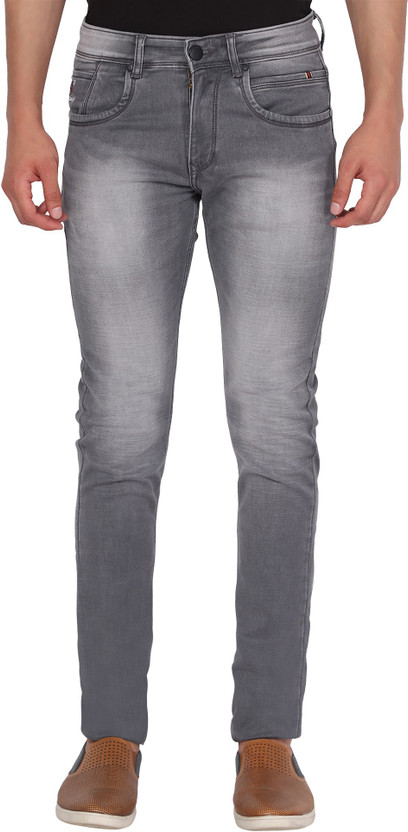 Jack Denis Skinny Men Grey Jeans - Buy 