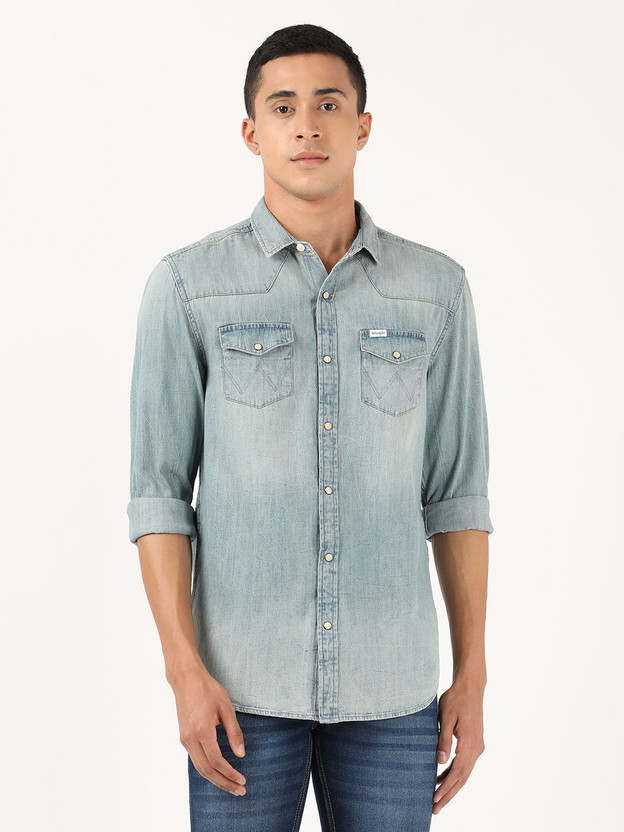 wrangler casual shirts online