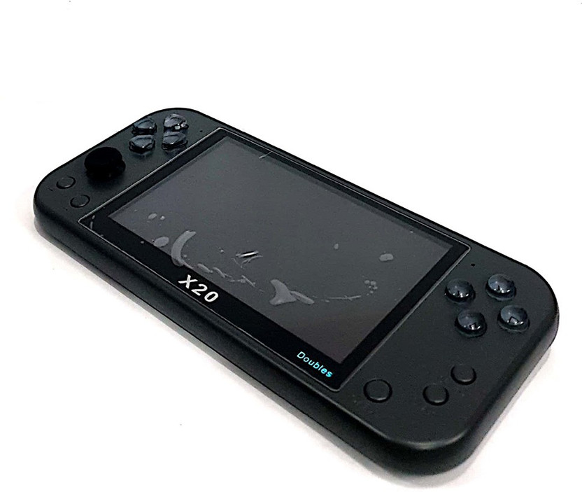 Clubics Clubics X20 PSP Gaming Console with Speakers & 15000 + HD Games/Speaker - Grey HD Edition(Code in the Box - for PSP) - Flipkart Deal