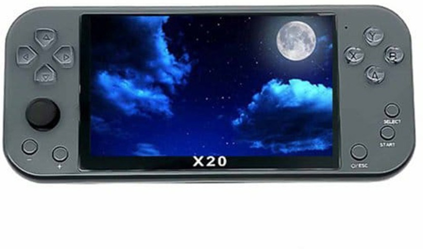 Clubics X20 HD Screen Game Console 8GB Memory/MP3 Player/inbuild Speaker - Grey HD Edition(Code in the Box - for PSP)