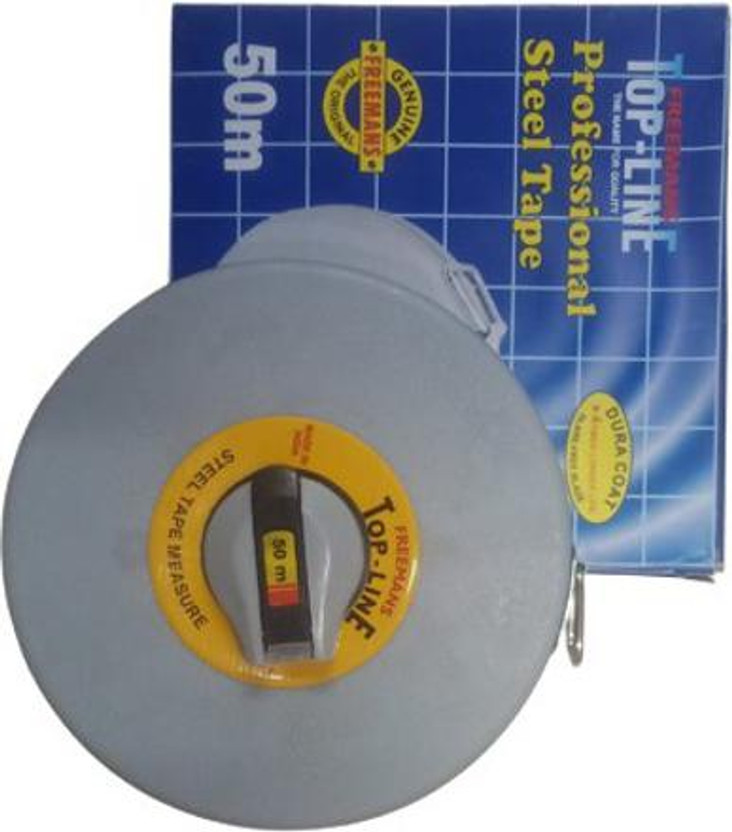 FREEMANS Steel tape 50 mtr Measurement Tape(50 m)