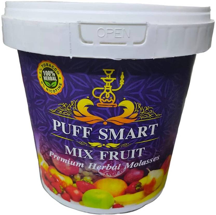Puff Smart Premium Herbal Flavor Bucket 1Kg Mix Fruit Hookah Flavor