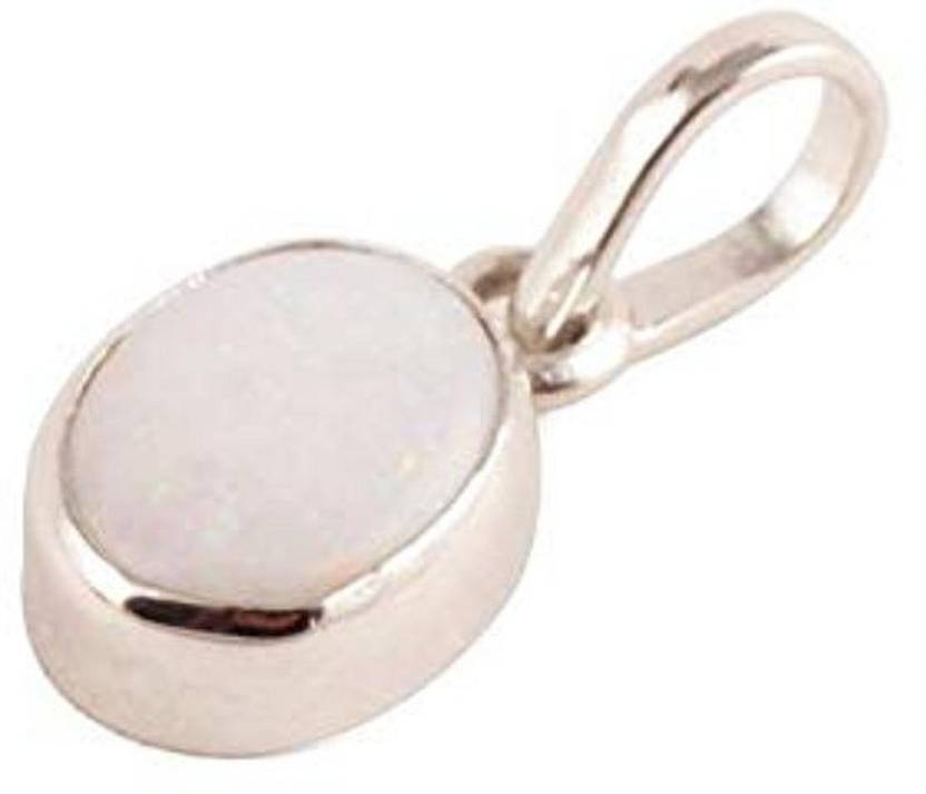 CEYLONMINE Natural and Original White Coral Stone Pendant For ...