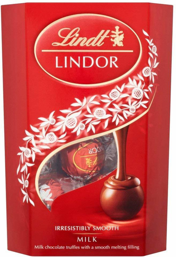LINDT Exotic Milk Truffles Chocolate Gift Box - 200 Grams Pack Truffles(200 g)