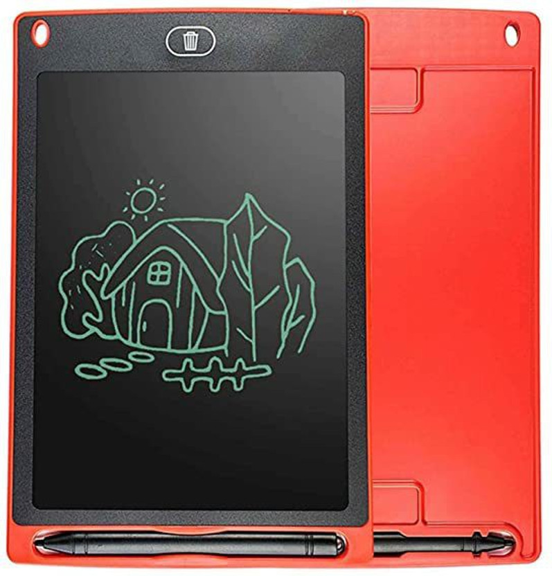 YRA 8.5 Inch LCD Portable Writing Pad/Tablet for Kids Adults at Home/School/Office(Red)