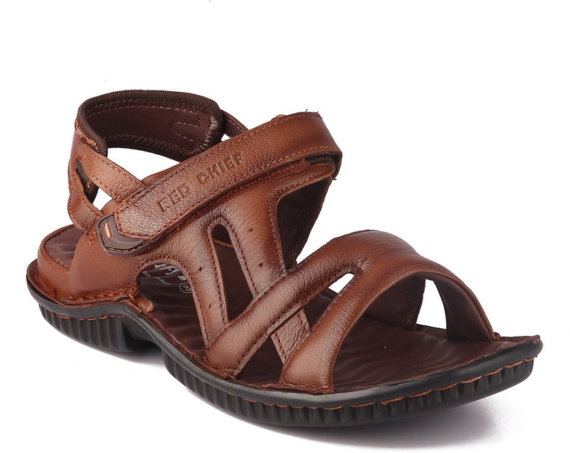 RED CHIEF Men Tan Sandals - Buy RED 