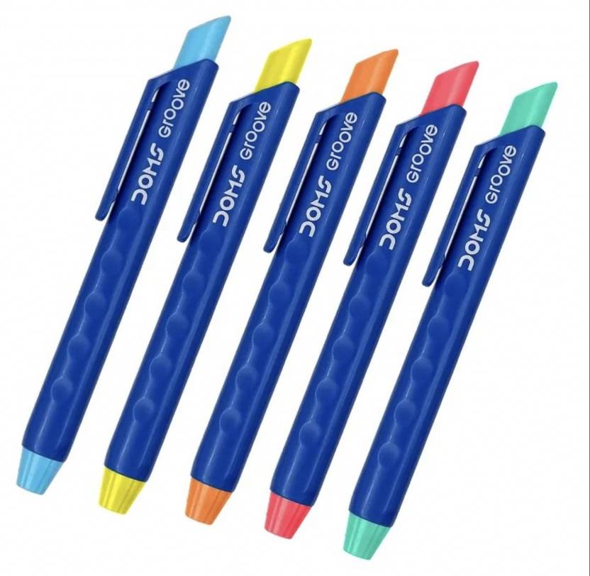 DOMS Retractable Eraser Pen {Pack Of 04} Pencil Price in India Buy