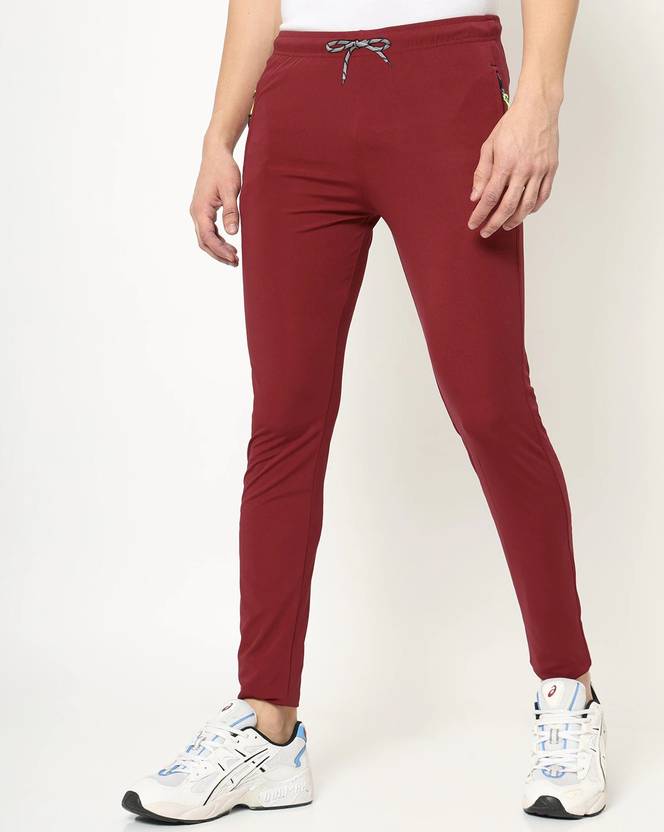 Best Friends Forever Solid Men Maroon Track Pants Buy Best Friends