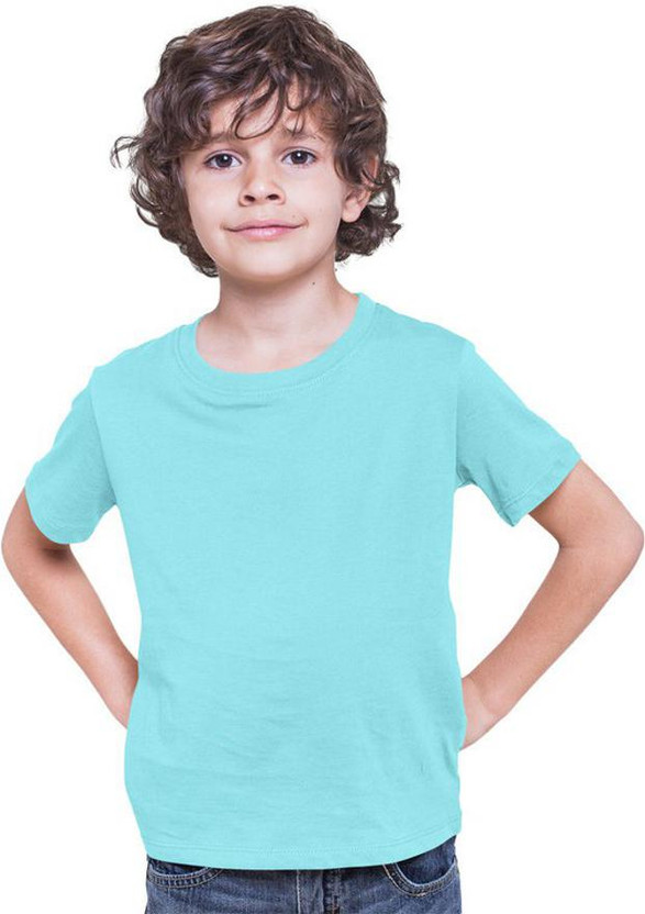 teestra Boys Solid Cotton Blend T Shirt 