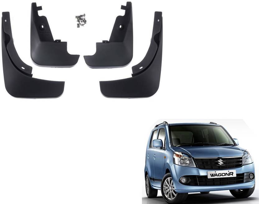 PEEPS STORE Front Mud Guard, Rear Mud Guard For Maruti Wagon R VXI