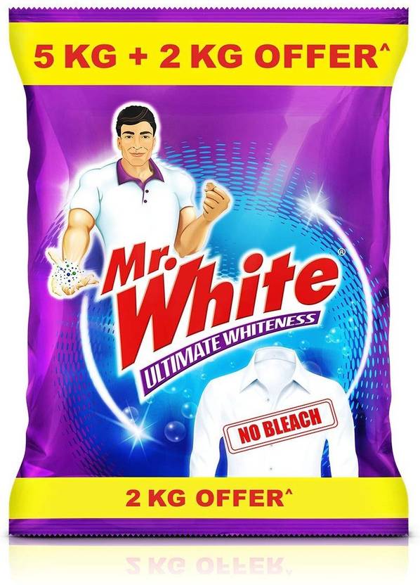 Mr. White 5+2 KG Detergent Powder 7 kg Price in India Buy Mr. White 5