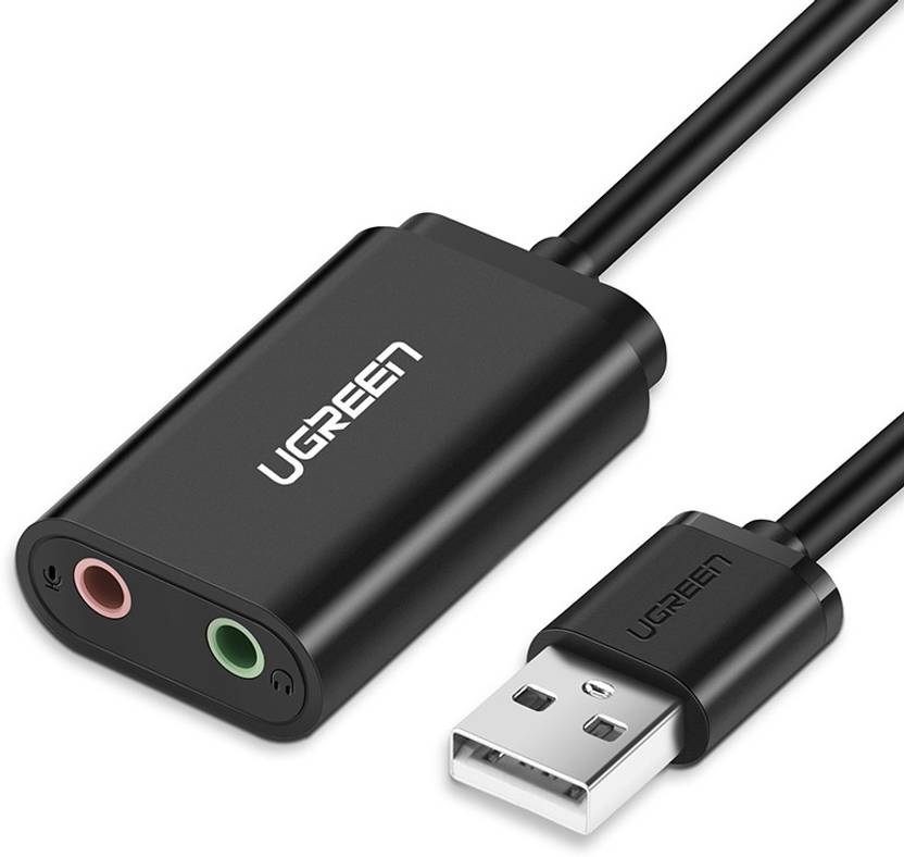 Ugreen USB Audio Adapter External Stereo Sound Card with Audio Adapter