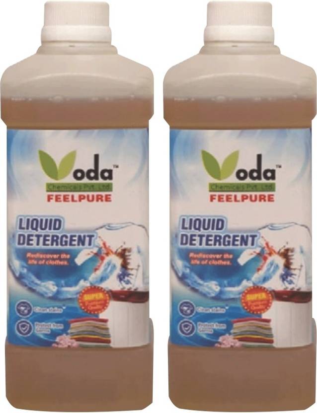 ODA FEELPURE Load Liquid Detergent Refill, Laundry in Washing Machines 2x500 ml Fresh Liquid