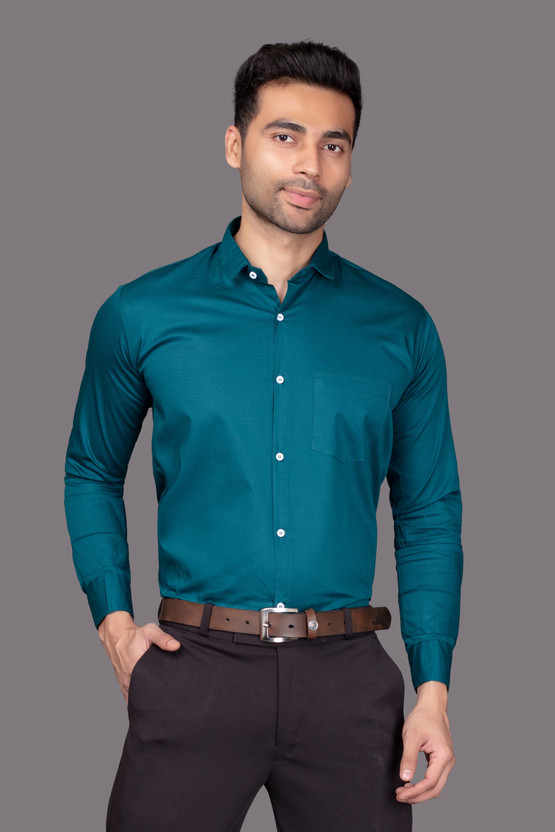 petrol colour shirt