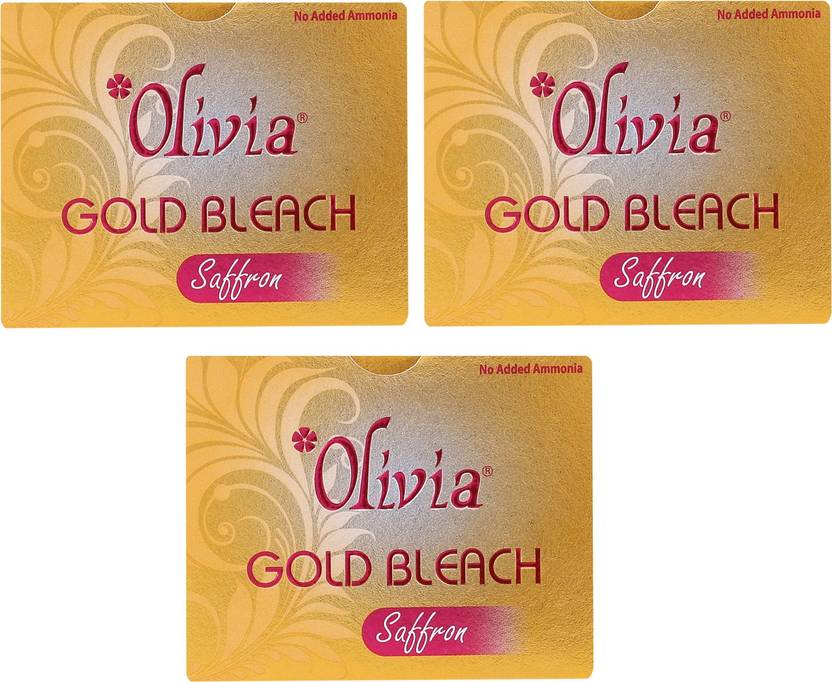 Olivia Skin Lightening Gold Bleach For Radiant Skin Pack of 3 Price