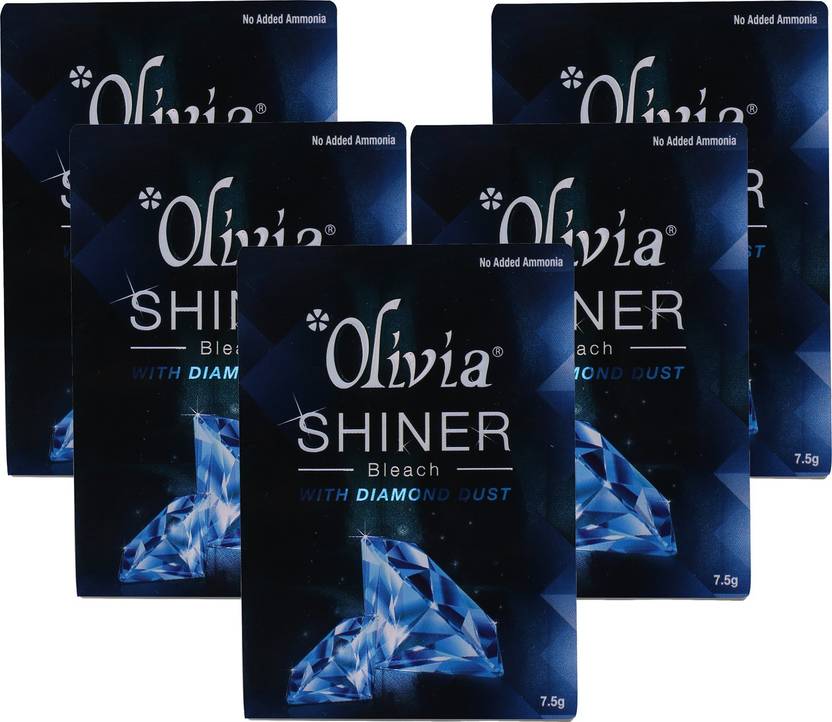 Olivia Skin Lightening Shiner Bleach With Diamond Dust Pack of 5