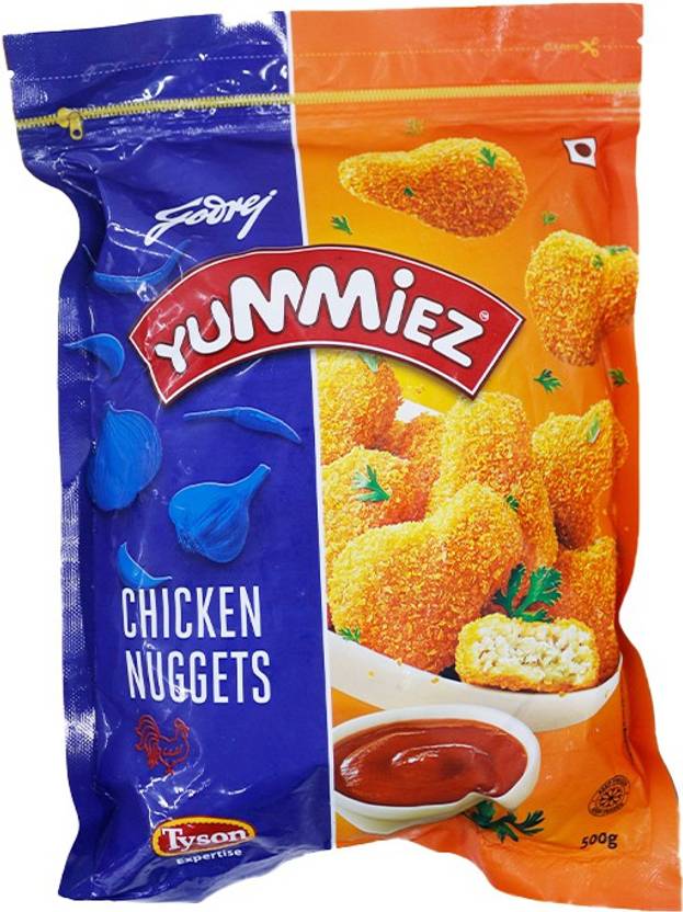 Godrej Yummiez Chicken nuggets 500 g Price in India Buy Godrej