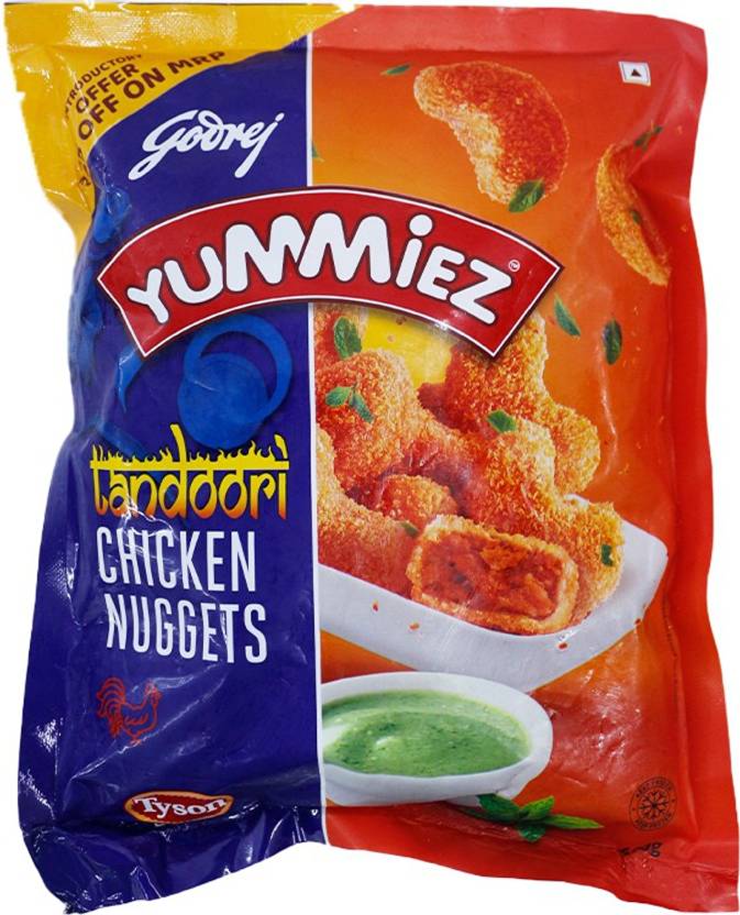 Godrej Yummiez Tandoori chicken nuggets 400 g Price in India Buy