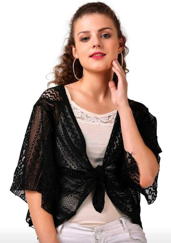 TINY TOY Women Shrug - Buy TINY TOY 