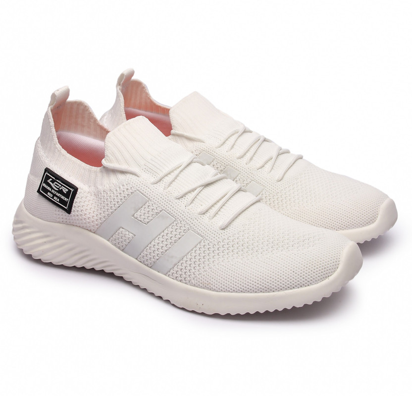lancer white running shoes