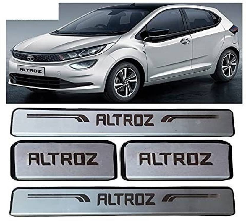 Goodzup steel scuff plate of tata altroz Door Sill Plate Price in India