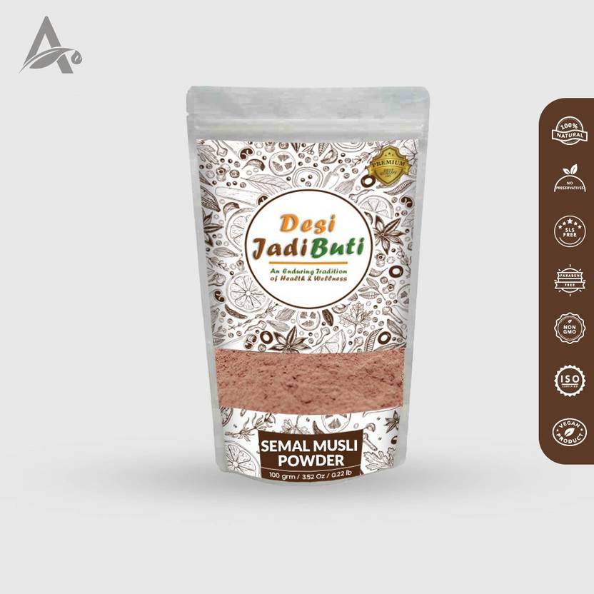 Desi Jadi Buti Musli Simbal Powder Semal Musli Silk Cotton Root