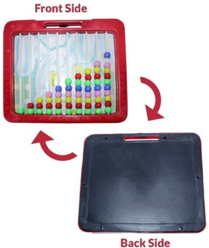 Booostam 2 in1 Abacus slate, Abacus slate for kids. Educational Board