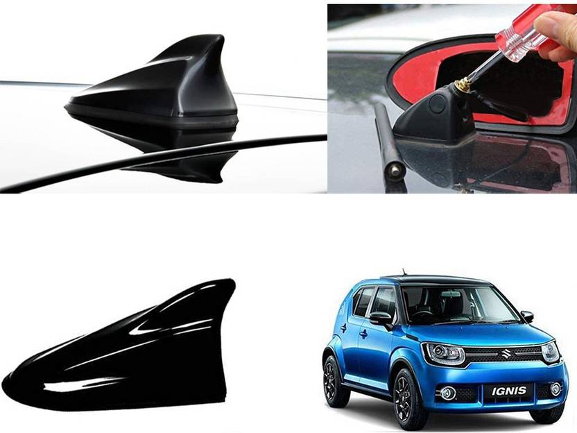 EXCHANGE CARTRENDING Antenna_Blk_Maruti Suzuki Ignis Shark Fin Roof top