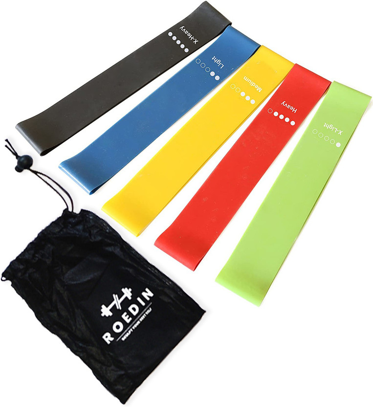 ROEDIN Loop Band Resistance Band(Pack of 5)