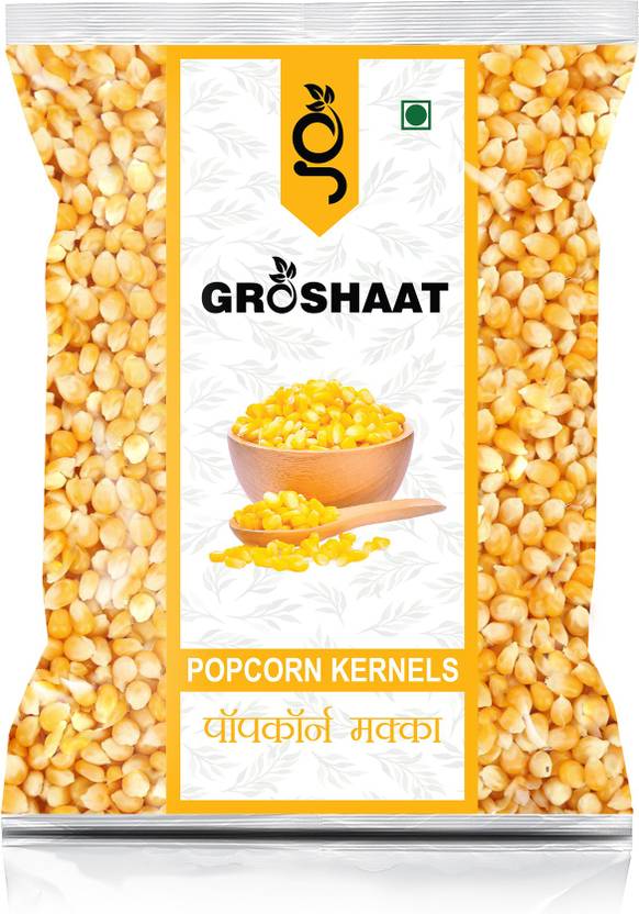 Groshaat Popcorn Makka ( Popcorn kernels ) 2Kg (Pack of 1) Corn Price