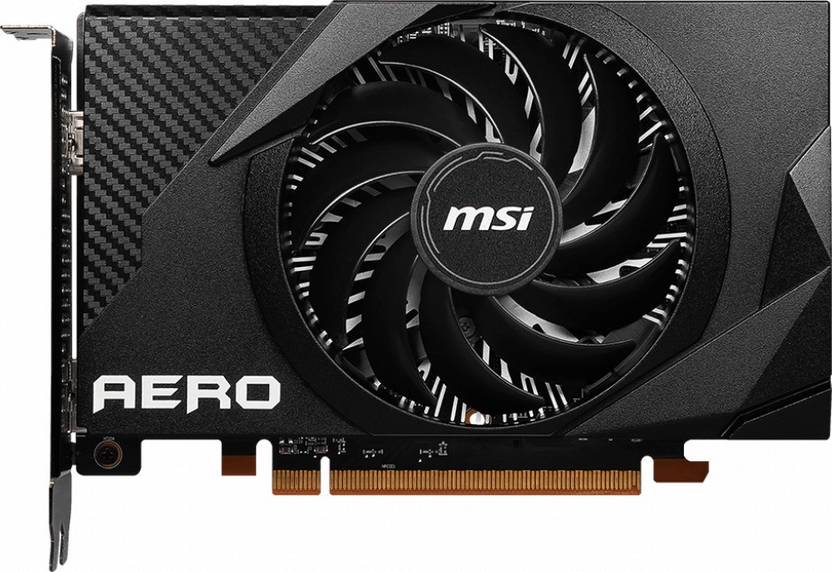 MSI AMD/ATI Radeon RX 6400 AERO ITX 4G 4 GB GDDR6 Graphics Card - MSI ...