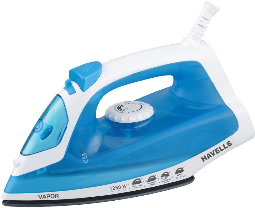 HAVELLS HAVELLS by Havells GHGSIBVB125 1250 W Steam Iron(Blue) - Flipkart Deal
