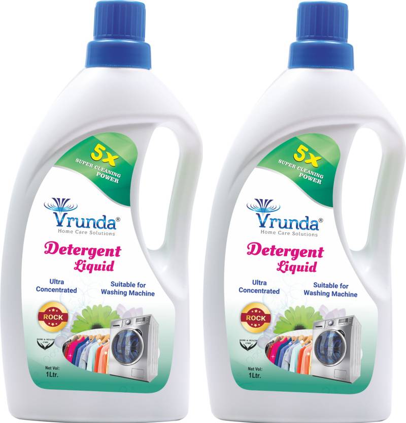 vrunda Liquid Detergent Rock Ultra Concentrated for Washing Machine