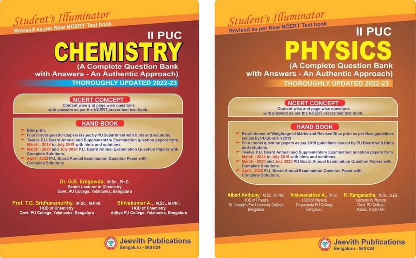 Jeevith Publications 2nd Puc Chemistry Jeevith Publications 2nd Puc Chemistry